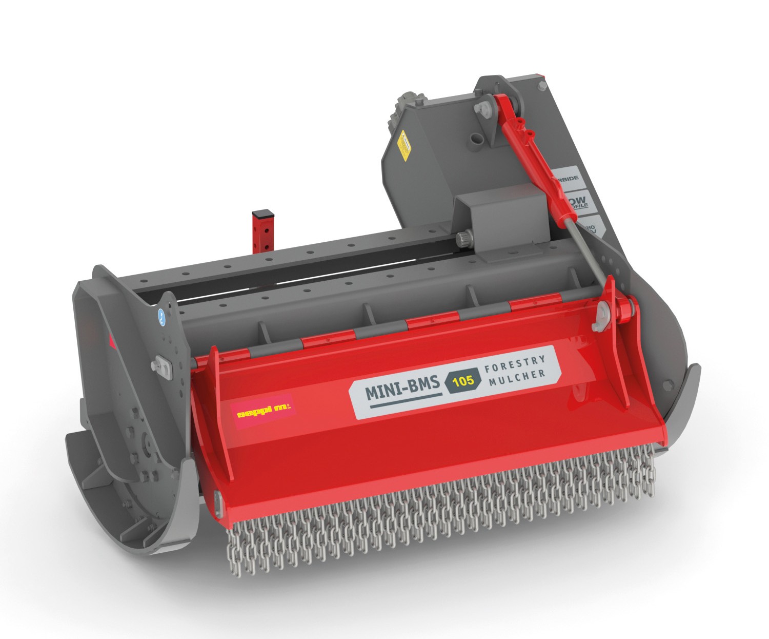 Light Forestry Mulcher, MiniBMS-085 - MULCHER
